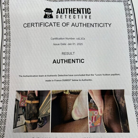Louis Vuitton Brown Papillon Monogram Mini Hand Bag | Excellent Condition - Picture 10 of 13